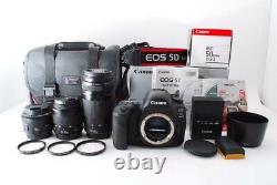 Canon Eos 5d Mark IV Ensemble D'objectifs Standard Et Téléphoto Et Monofocus