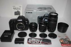 Canon Eos 5d Mark IV Standard Telephoto Mono-focus Lens Set 480