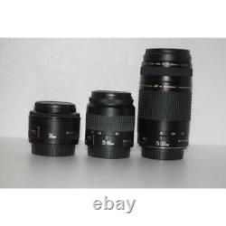 Canon Eos 6d Mark II Standard & Telephoto & Single Focus Triple Lens Set