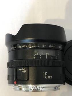 Canon Fish Eye Lens Ef 15mm 12,8 One Focus 554003