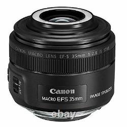 Canon Mono Focus Macro Lens Ef-s35mm F2.8 Is Stm Aps-c Du Japon Nouveau