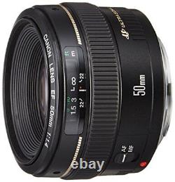 Canon One Focus Lens Ef50mm F1.4 Usm Full Size Compatible New From Japan