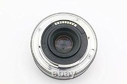Canon Single Focus Objectif Grand Angle Ef-m22mm F2 Stm Mirrorless Slri-2