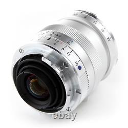 Carl Zeiss BIOGON T 28mm f2.8 ZM Argent Monture M Objectif à focale fixe Grand angle
