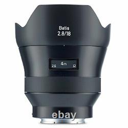 Carl Zeiss Objectif Unique Batis 2.8/18 Sony E Mount 18mm F2.8 Fullsize 800648