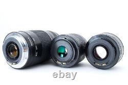 Ensemble d'objectifs standard, téléobjectif et à focale fixe Canon EOS 6D Mark II