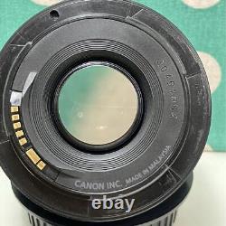 Excellent Canon Objectif De Caméra Simple Focus Ef 50mm Lumineux Utilisé
