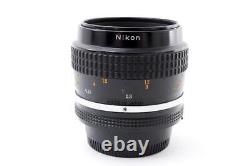 Excellent Objectif d'appareil photo à mise au point unique Nikon AI Micro-Nikkor 55mm F3.5 L445 d'occasion.