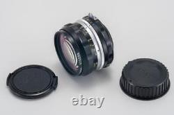 Excellent objectif pour appareil photo Nikon à mise au point unique Non-AI Nikkor-HC Auto F3.52.8 d'occasion.