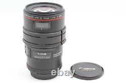 Excellente lentille macro à focale fixe Canon EF 100mm F2.8L Macro IS USM en provenance du Japon