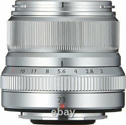 Fujifilm Mono-focus Large Angle Lens Xf23mmf2 R Wr S Argent