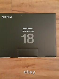 Fujifilm Xf Lens Fujinon Xf18mm F2 R Monofocus Wide Angle F Xf18mmf2 R Nouveau