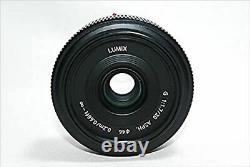H-h020 Panasonic Lumix G 20mm Micro Four Thirds Pancake Lens One Focus