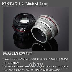 Hd Pentax Da 70mm F2.4 Limité Téléphoto Lens Monofocus Noir K Monture Aps-c