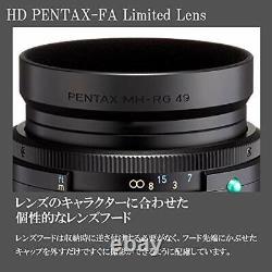 Hd Pentax-fa 43mmf1.9 Limité Standard Objectif De Visée Unique K Mount Silver 20150