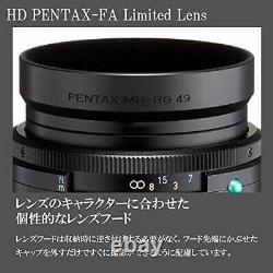 Hd Pentax-fa 43mmf1.9 Limité Standard Objectif Monofocus K Mount Black 20150