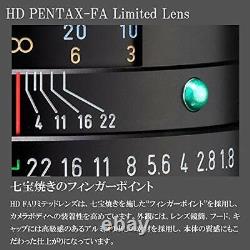 Hd Pentax-fa 77mmf1.8 Limité Objectif Unique K Mount Silver 27890