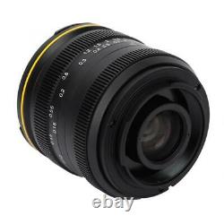 Kamlan 21mm F1.8 Manuel Single Focus Prime Lens E Mount Pour Sony A6000 A6500 A7