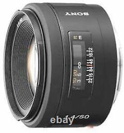 L'objectif Unique Sony Sony 50mm F1.4 Sal50f14 Est Compatible Pleine Taille