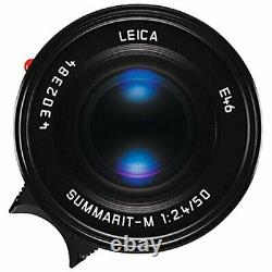 Leica Lentille Monofocus Summait-m 50mm F2.4 Asph. Noir 11680