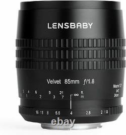 Lensbaby Velvet 85 85mm F1.8 Lens Pour Sony Une Monture Du Japon Nouvelle Livraison Gratuite