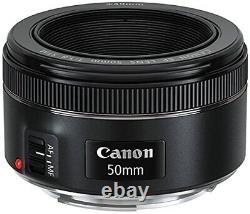 Lentille Monofocus Canon Ef50mm F1.8 Stm Full Size Pour Le Nouveau Japon Ef5018stm