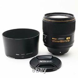 Lentille Monofocus Nikon Af-s Nikkor 105mm F / 1.4e Ed Full Size Nouveau
