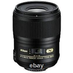 Microobjectif Monofocus Nikon Af-s Micro 60mm F / 2.8g Compatible Ed Taille Complète