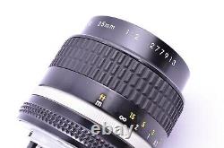 N-mit Nikon Ai-s 35mm F/2 Mf Manual Lens Monofocus Slr Ais Du Japon #913
