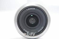 Nikon 1 Nikkor 18.5mm F/1.8 Silver CX Format Only Single Focus Lens From Japan