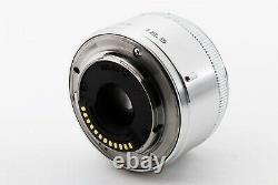 Nikon 1 Nikkor 18.5mm F/1.8 Single Focus Lens CX Format Silver Excellent #043