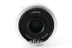 Nikon 1 Nikkor 18.5mm F/1.8 Single Focus Lens CX Format Silver Excellent #043