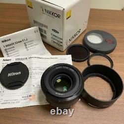 Nikon 1 Nikkor 32mm F / 1.2 Objectif Black Single Focus