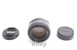 Nikon Af Nikkor 50mm F/1.4d Auto Focus Prime Lens Slr Monofocus Du Japon