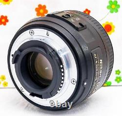 Nikon Af-s Nikkor 35mm F/1.8g Lens Monofocus Japon Utilisé Bon État (k)