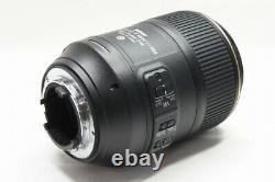 Nikon Af-s Vr Micro Nikkor 105 MM F2.8g Si Ed Objectif Monofocus Avec