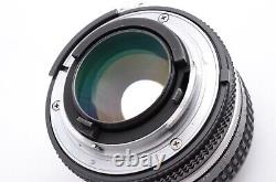 Nikon Ai 50mm F/1.4 Focus Manuel Premier Objectif Unique Mf Slr Caméra Japon #0388