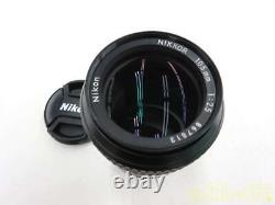 Nikon Ai Nikkor 105mm F2.5 Grand Angle Objectif De Focalisation Unique 787607
