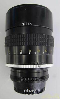 Nikon Ai-s Nikkor 135mm F2 Standard Moyen Téléphoto Objectif Focal Unique 507028