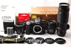 Nikon D7500 Single Focus & Standard Triple Lens Set 166254