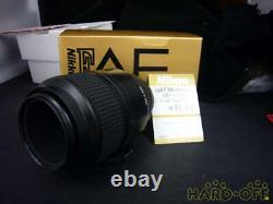 Nikon Micro-nikkor 105mm F 2.8d Large Angle Objectif De Focale Unique Avec Boîte Pour 67512