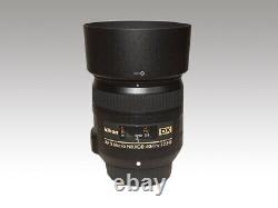 Nikon Mono Focus Microlens Af-s DX Micro 40mm F/2.8g DX Format Seulement Dhl Fast