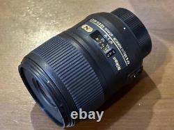 Nikon Monofocus Micro Lens Af-s Micro 60mm F / 2.8g Ed Taille Complète