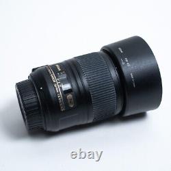 Nikon Monofocus Micro Objectif Af-s Micro 60mm F / 2.8g Ed Taille Complète Près De La Menthe