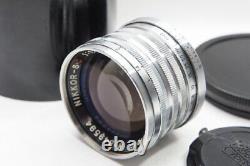 Nikon Nikkor S. C 5Cm F1.4 Objectif à focale fixe avec montage à vis L39 Leica et revêtement C.