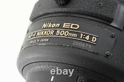 Nikon Nikon Af-i Nikkor 500mm F4d Ed If Õ Objectif Téléphoto Monofocus / A-9390