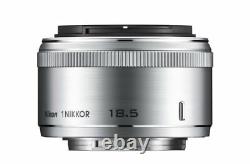 Nikon Objectif Monofocus 1 Nikkor 18.5mm F/1.8 Argent Nikon CX Fomatto Seulement