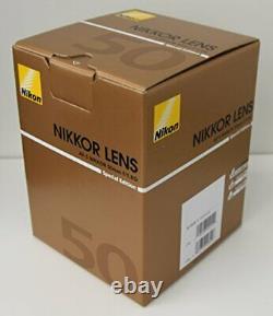 Nikon Single Focus Lens Af-s Nikkor 50mm F / 1.8g (édition Spéciale) Full Size Co