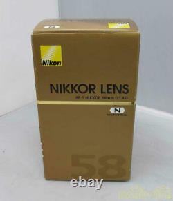 Objectif À Simple Angle Numéro De Modèle Af S Nikkor 58mm 1 1.4g Nikon