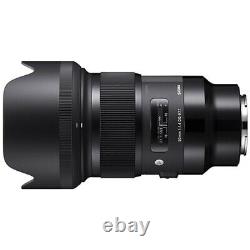 Objectif Caméra 50mm F1.4 Dg Hsm Art Noir Sony E/objectif De Focalisation Unique